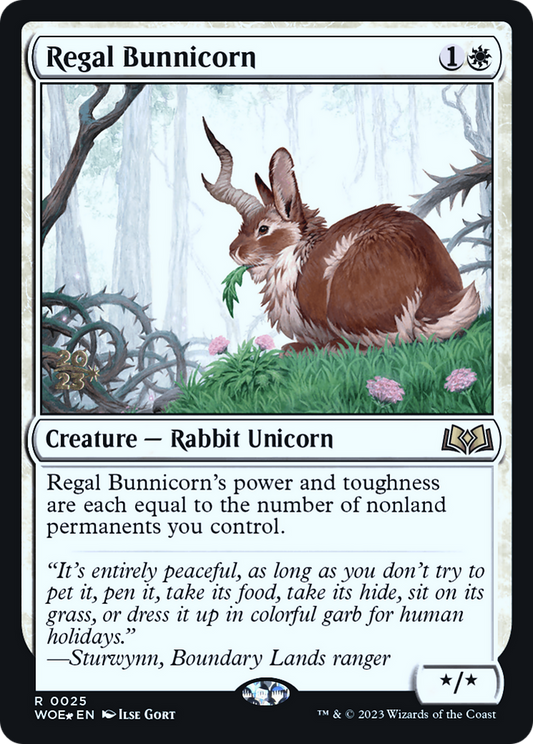 Regal Bunnicorn (PRE-25S) (Foil)