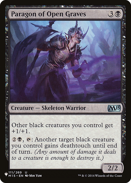 Paragon of Open Graves (LIST-M15-111)
