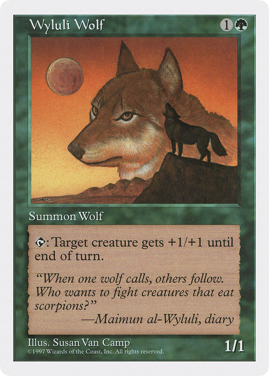 Wyluli Wolf (5ED-345)