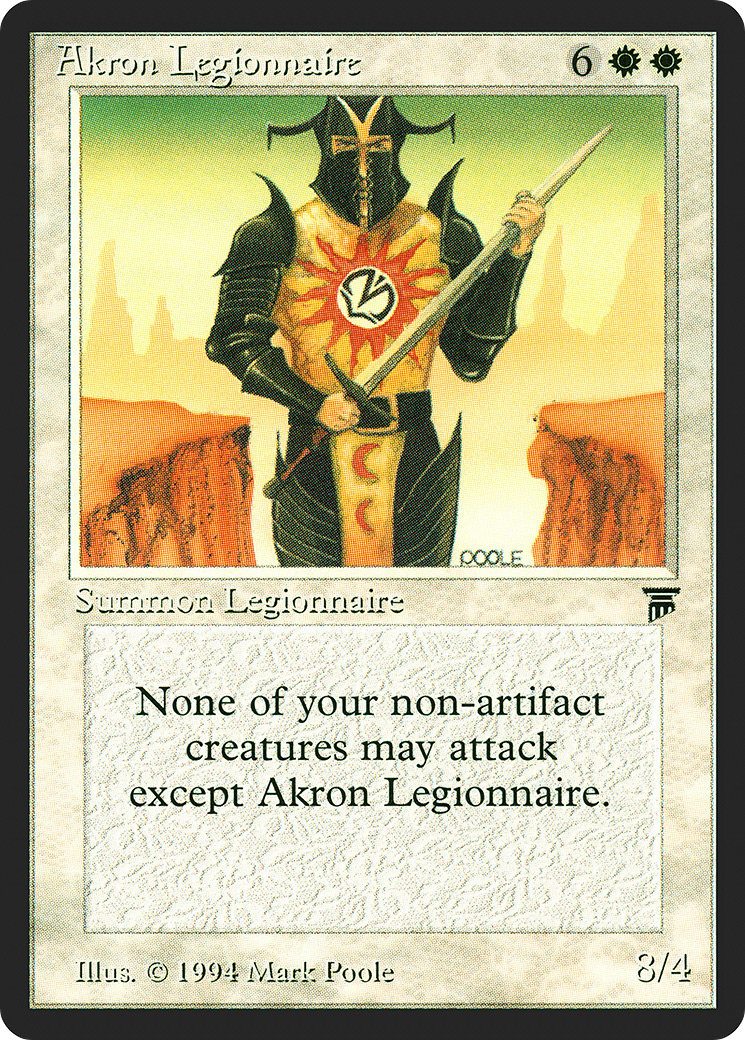 Akron Legionnaire (LEG-001)