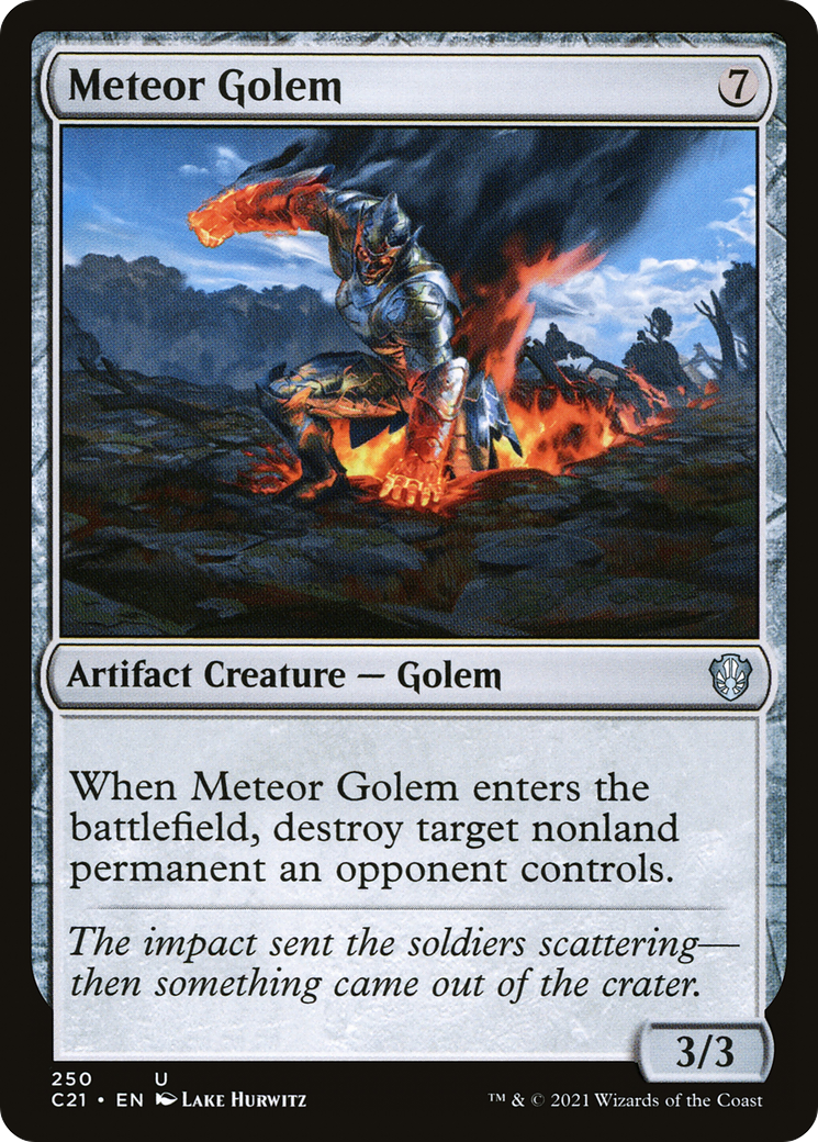 Meteor Golem (C21-250)