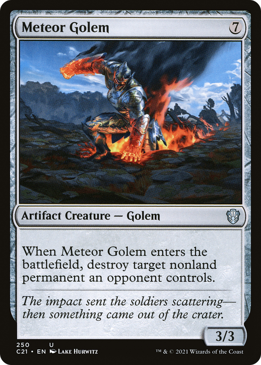Meteor Golem (C21-250)