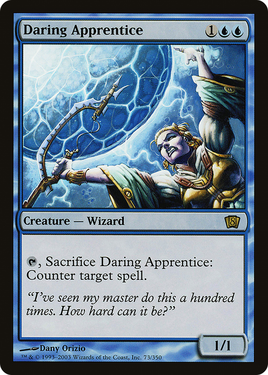 Daring Apprentice (8ED-73★) (Foil)