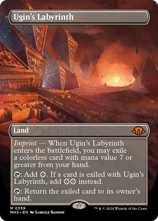 Ugin's Labyrinth (MH3-359) (Borderless)