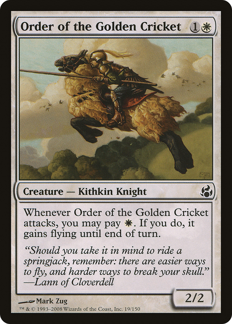 Order of the Golden Cricket (MOR-019)