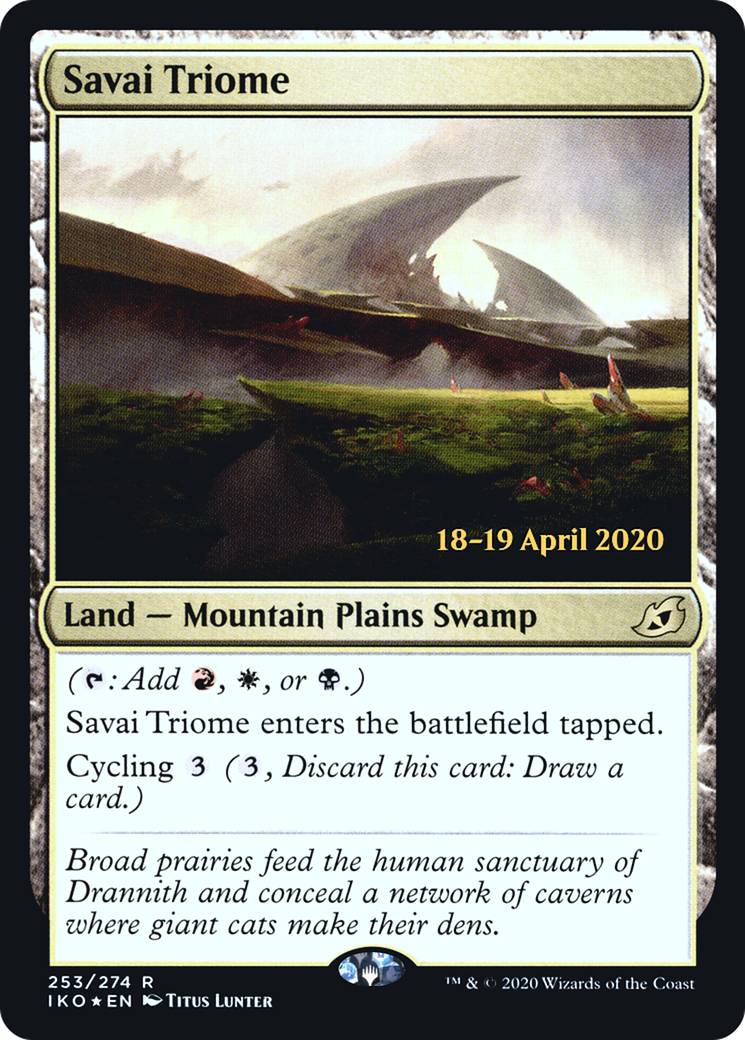 Savai Triome (PRE-253S) (Foil)
