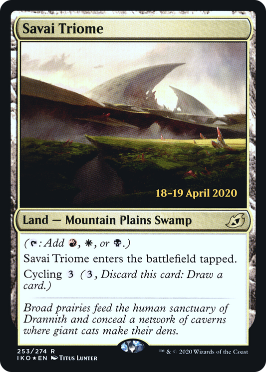 Savai Triome (PRE-253S) (Foil)