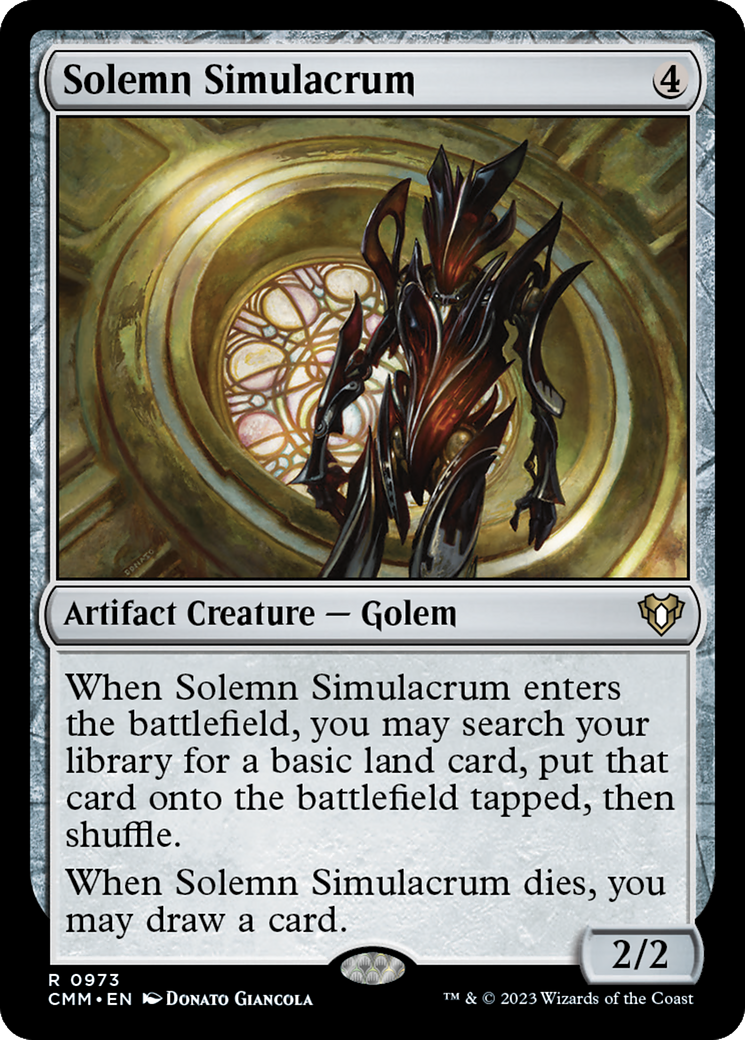 Solemn Simulacrum (CMM-973)