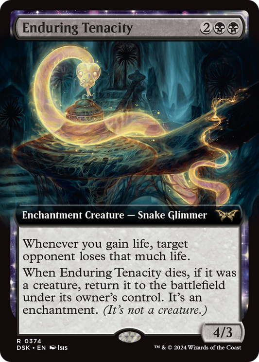 Enduring Tenacity (DSK-374) (Extended Art) (Foil)