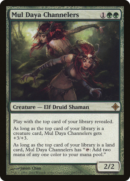 Mul Daya Channelers (ROE-198) (Foil)