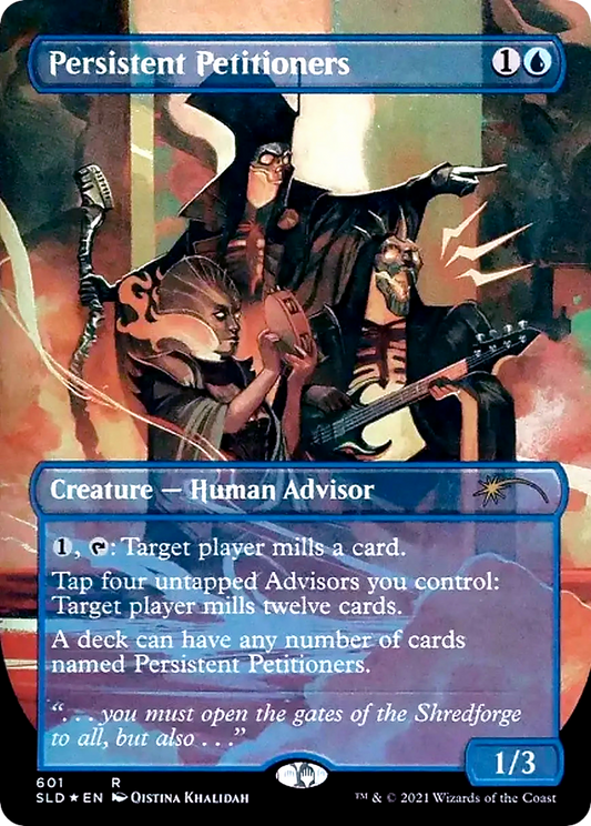 Persistent Petitioners (SLD-601) (Borderless) (Foil)