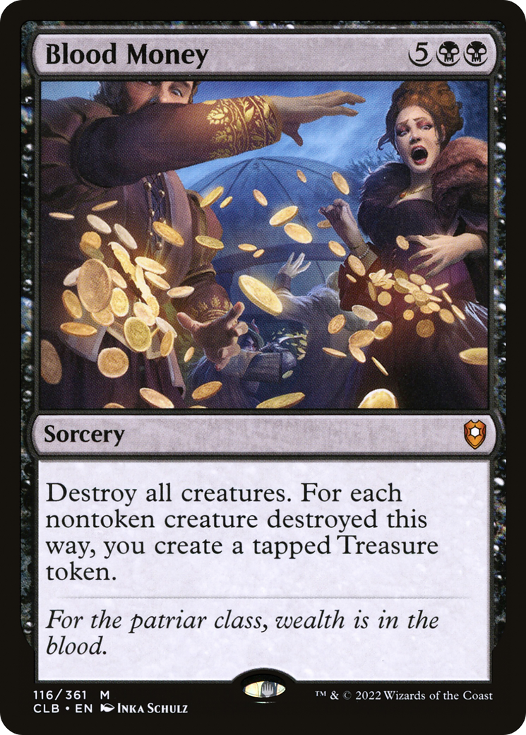 Blood Money (CLB-116) (Foil)