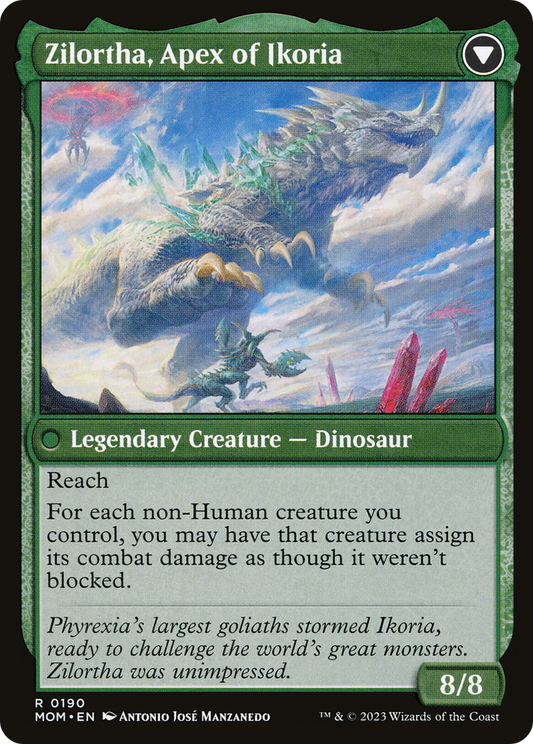 Invasion of Ikoria // Zilortha, Apex of Ikoria (MOM-190)