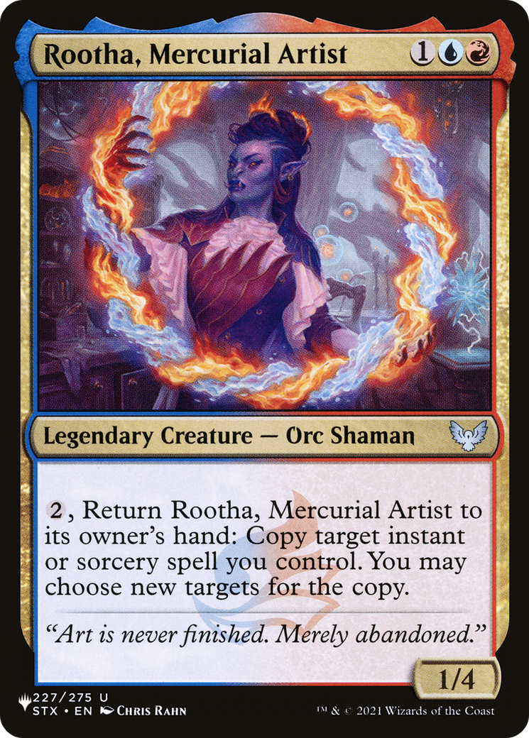 Rootha, Mercurial Artist (LIST-STX-227)
