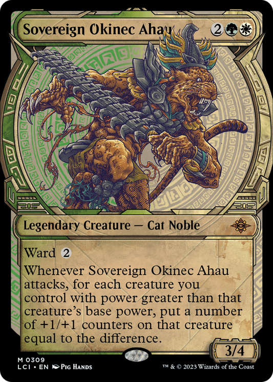 Sovereign Okinec Ahau (LCI-309) (Showcase) (Foil)