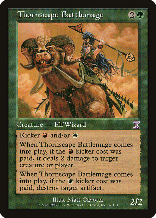 Thornscape Battlemage (TSB-087) (Foil)