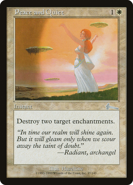 Peace and Quiet (ULG-017) (Foil)