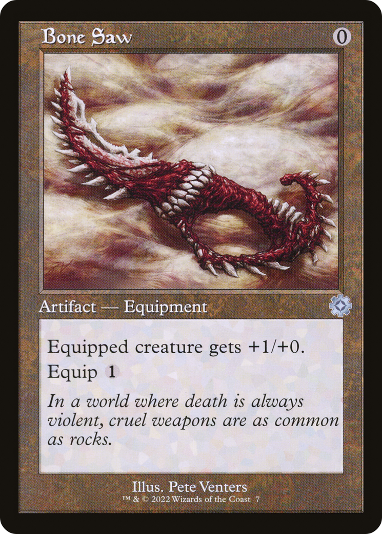 Bone Saw (BRR-007) (Foil)