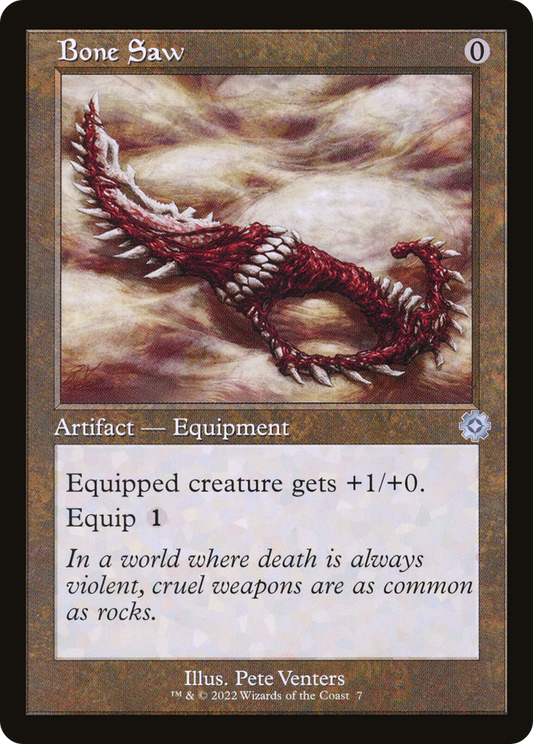 Bone Saw (BRR-007)