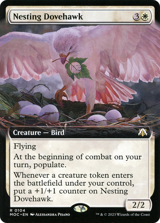 Nesting Dovehawk (MOC-104) (Extended Art)