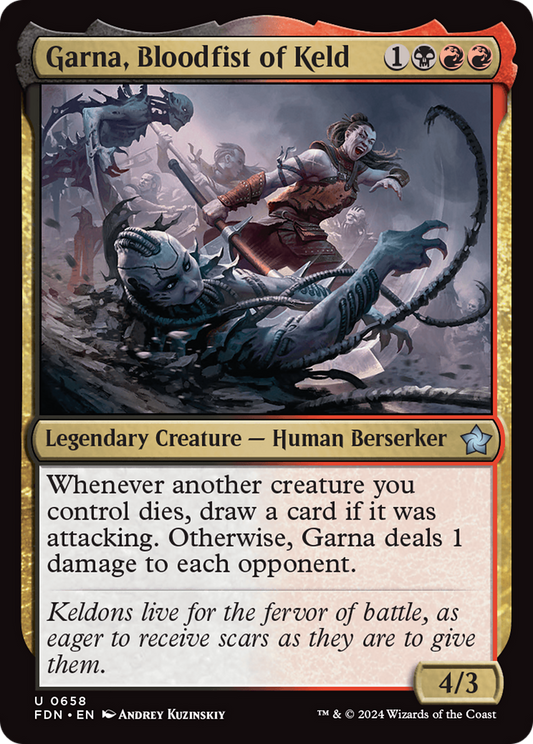 Garna, Bloodfist of Keld (FDN-658)