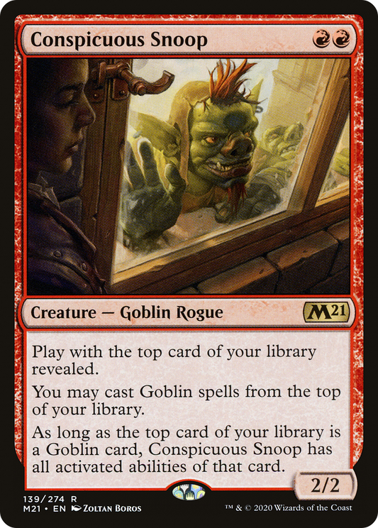 Conspicuous Snoop (M21-139) (Foil)