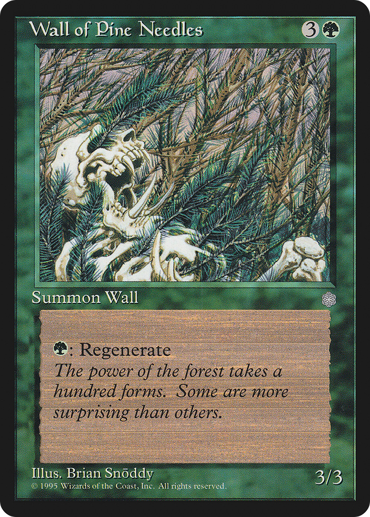 Wall of Pine Needles (ICE-274)