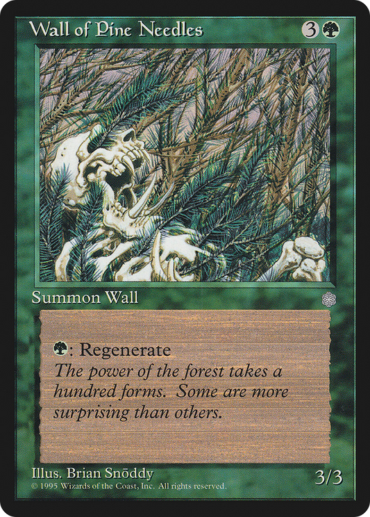Wall of Pine Needles (ICE-274)
