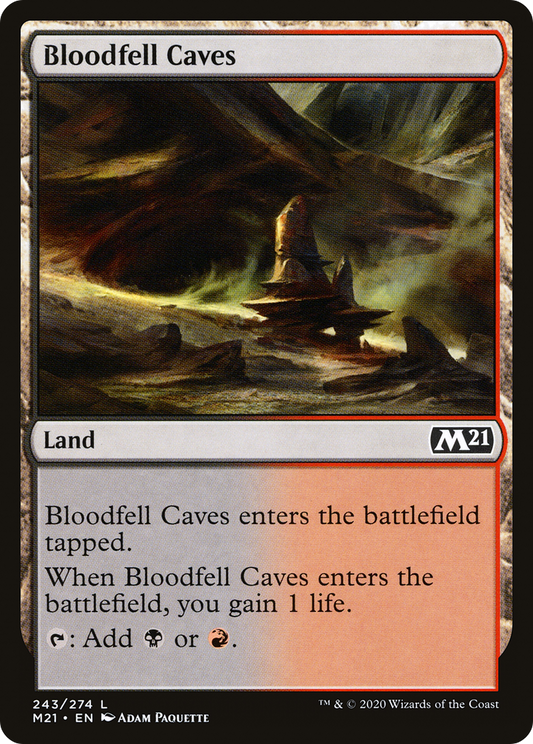 Bloodfell Caves (M21-243) (Foil)