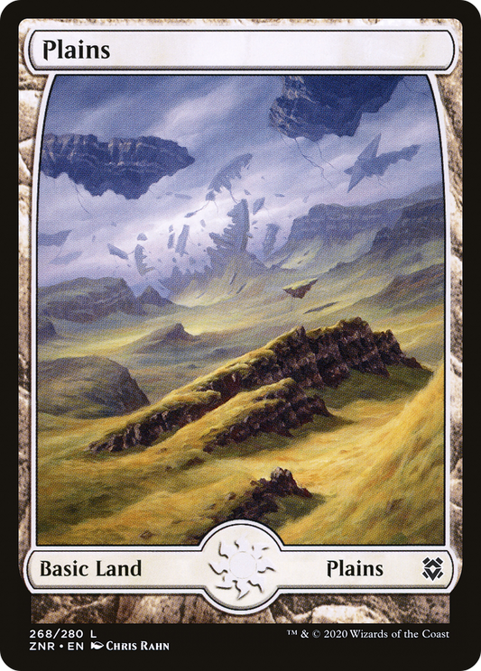 Plains (ZNR-268) (Full Art) (Foil)