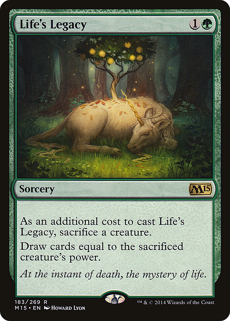 Life's Legacy (M15-183) (Foil)