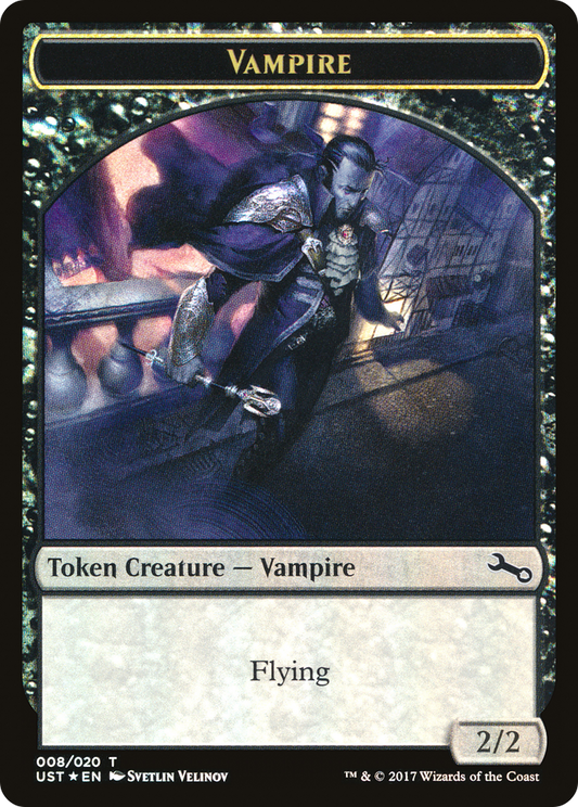 Vampire // Vampire Double-Sided Token (UST-008) (Foil)