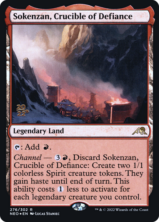 Sokenzan, Crucible of Defiance (PRE-276S) (Foil)