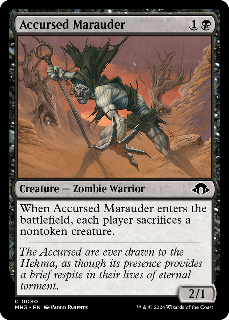 Accursed Marauder (MH3-080) (Foil)