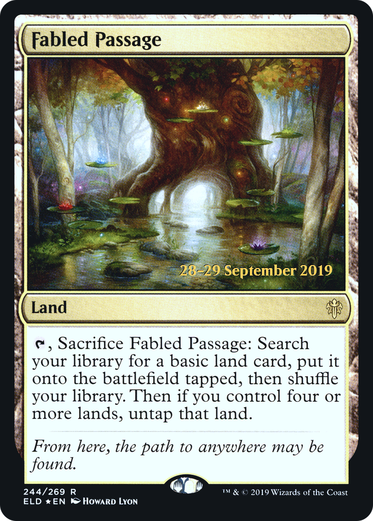 Fabled Passage (PRE-244S) (Foil)