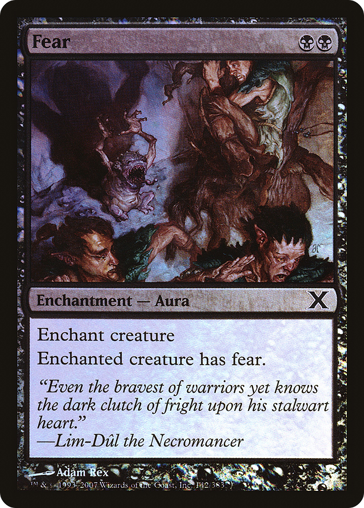 Fear (10E-142★) (Foil)