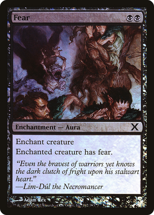 Fear (10E-142★) (Foil)