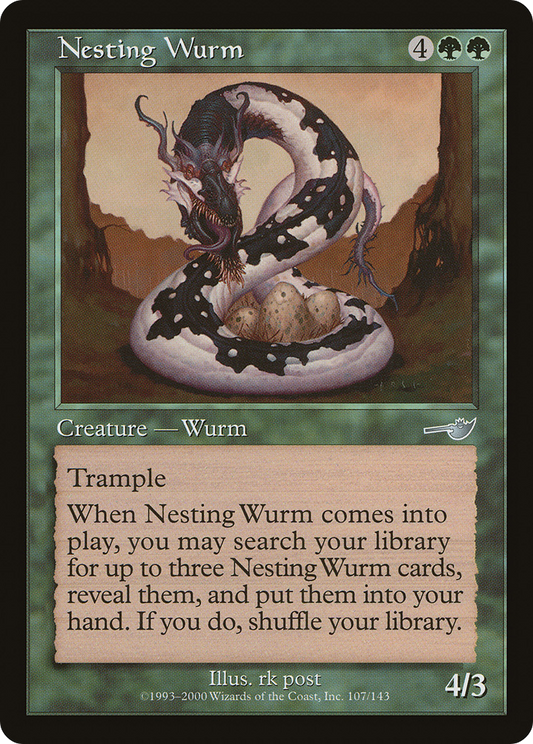 Nesting Wurm (NMS-107)
