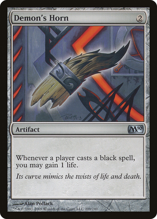 Demon's Horn (M10-209) (Foil)