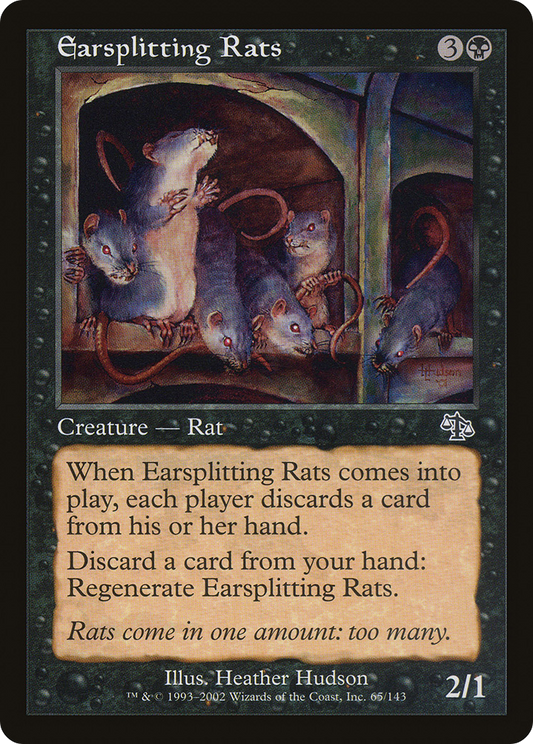 Earsplitting Rats (JUD-065) (Foil)