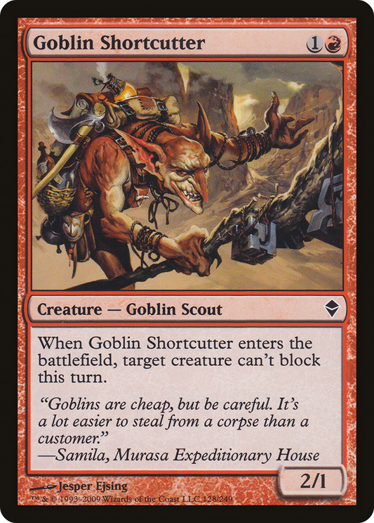 Goblin Shortcutter (ZEN-128) (Foil)