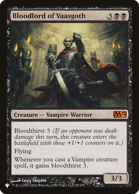 Bloodlord of Vaasgoth (LIST-M12-82)