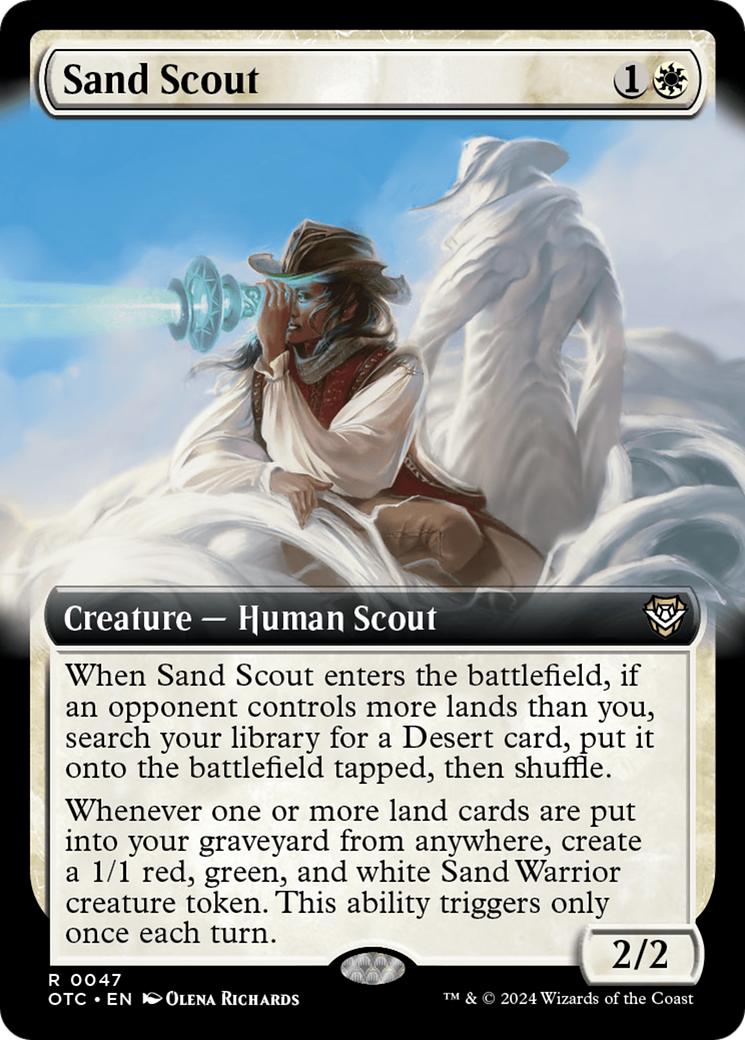 Sand Scout (OTC-047) (Extended Art)