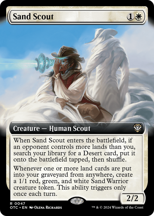 Sand Scout (OTC-047) (Extended Art)