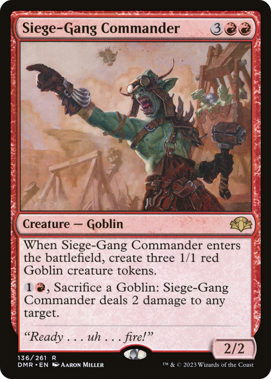 Siege-Gang Commander (DMR-136) (Foil)