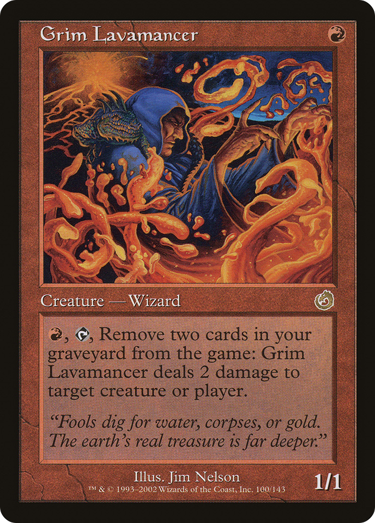 Grim Lavamancer (TOR-100) (Foil)