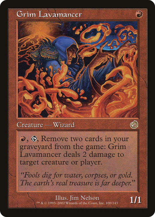 Grim Lavamancer (TOR-100) (Foil)