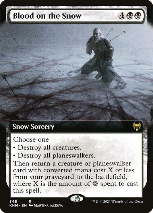 Blood on the Snow (KHM-348) (Extended Art) (Foil)