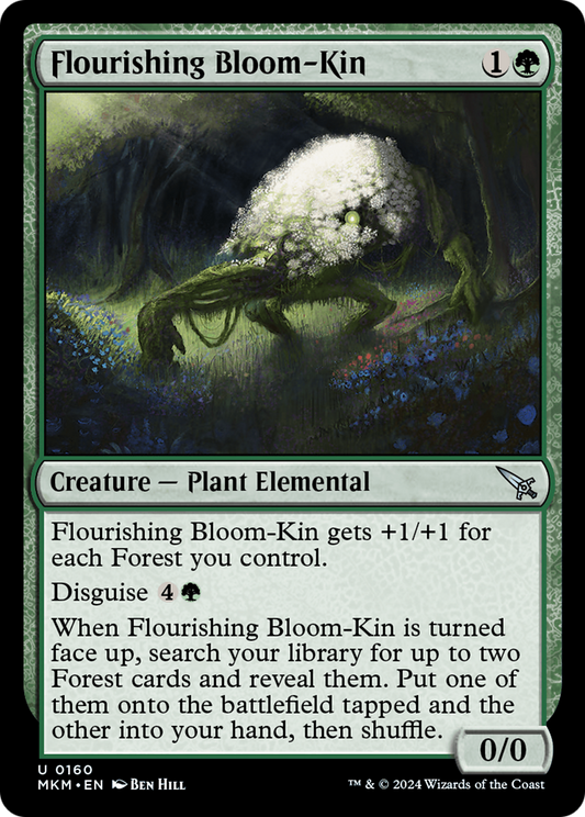 Flourishing Bloom-Kin (MKM-160) (Foil)