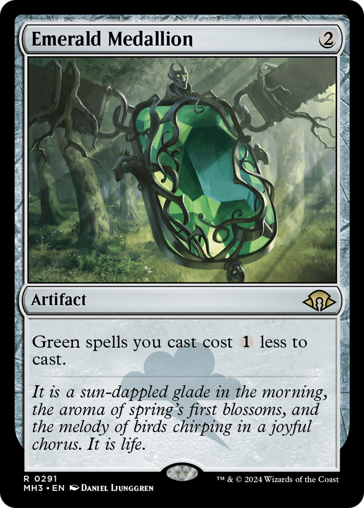 Emerald Medallion (MH3-291) (Foil)